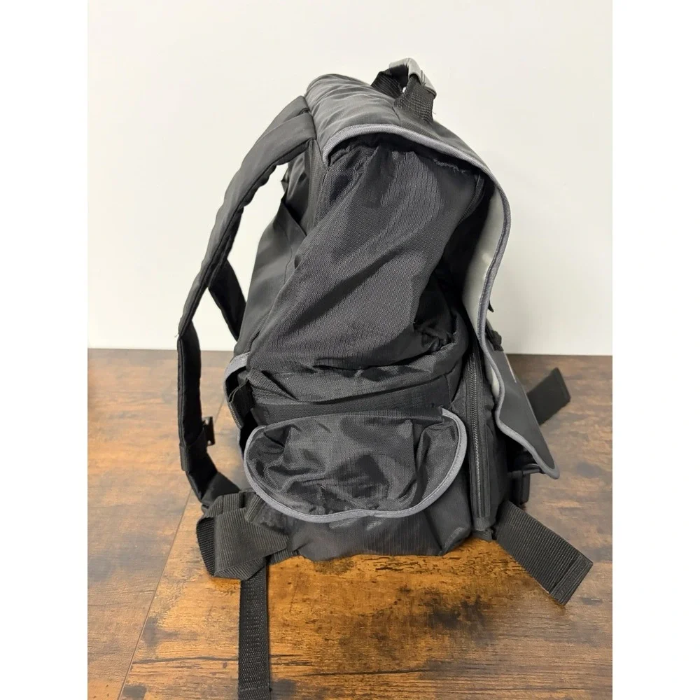 Beseler Camera Backpack Gadget Bag Black Multi pocket Large Travel Bag